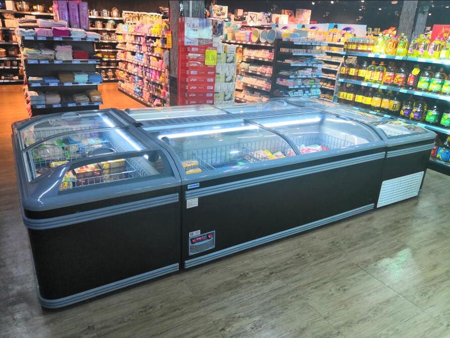Supermarket Freezer Chooses Direct Cooling Freezer Or Air-cooled Freezer
