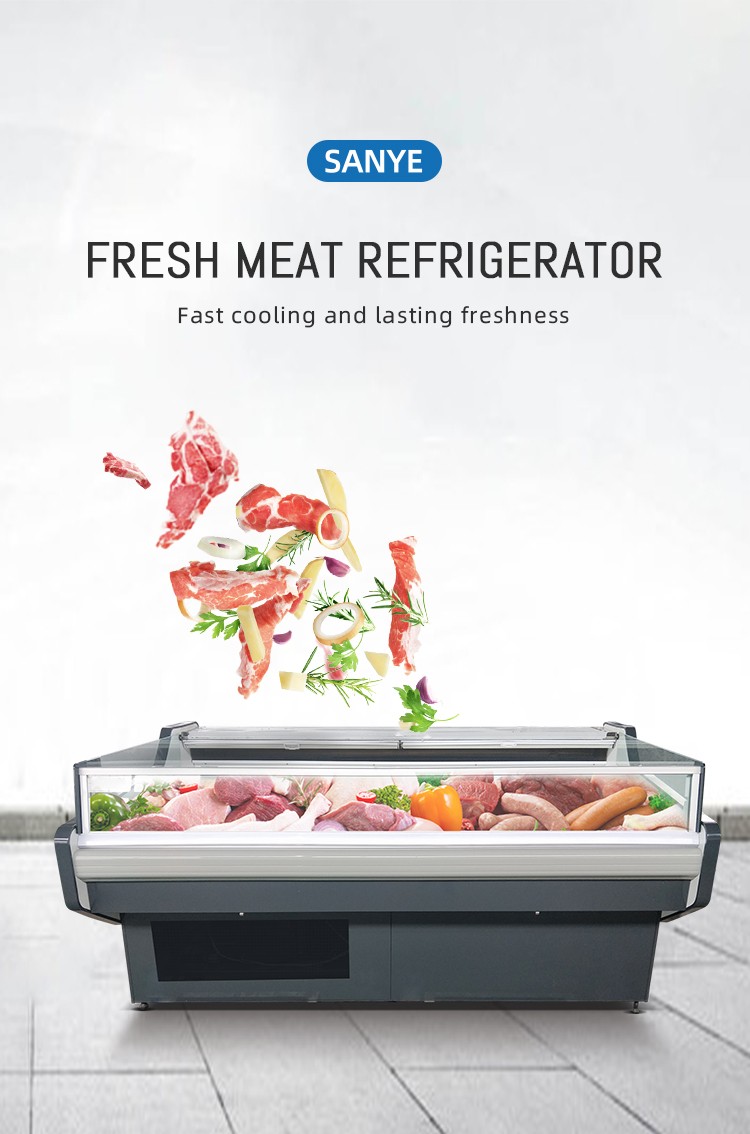 Commercial Refrigeration Butcher Meat Shop Equipment