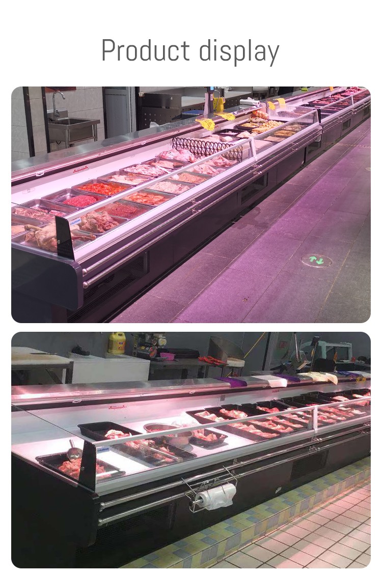 Commercial Refrigeration Butcher Meat Shop Equipment