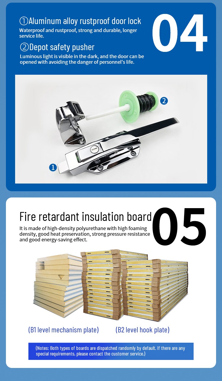 SANYE Eco-Friendly Container-Type Cold Storage Facility Top-Mounted Integrated Units for Restaurants Hotels R404a/R22
