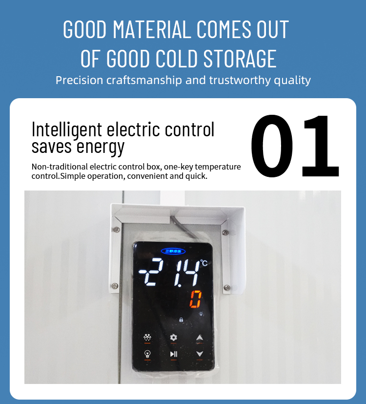 Easy Assembly Top-mounted Refrigeration Unit Energy-Saving Compressor and Evaporator for Mobile Cold Rooms Easy Assembly Top-mounted Refrigeration Unit Energy-Saving Compressor and Evaporator for Mobile Cold Rooms