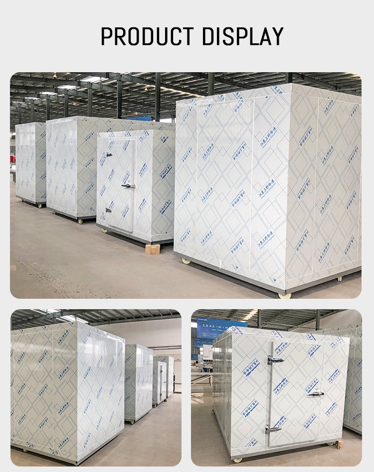 Mobile Insulated Prefab House / Mobile Cold Storage Panel Assembled House
