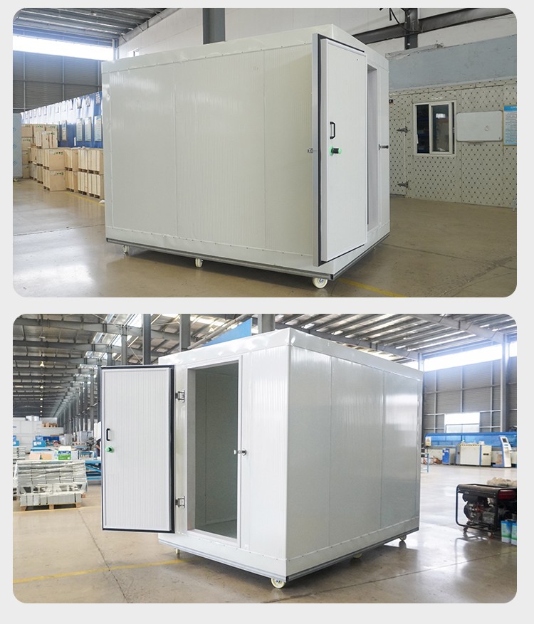 Mobile Insulated Prefab House / Mobile Cold Storage Panel Assembled House