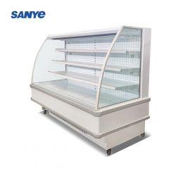  Supermarket convenience stores Semi-high commercial refrigerator open display