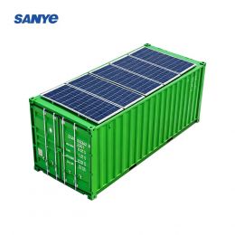 Plug-and-Play Container Cold Storage, Solar-Powered Mobile Cold Room, 20ft/40ft Freezer for Food/Meat/Vegetables