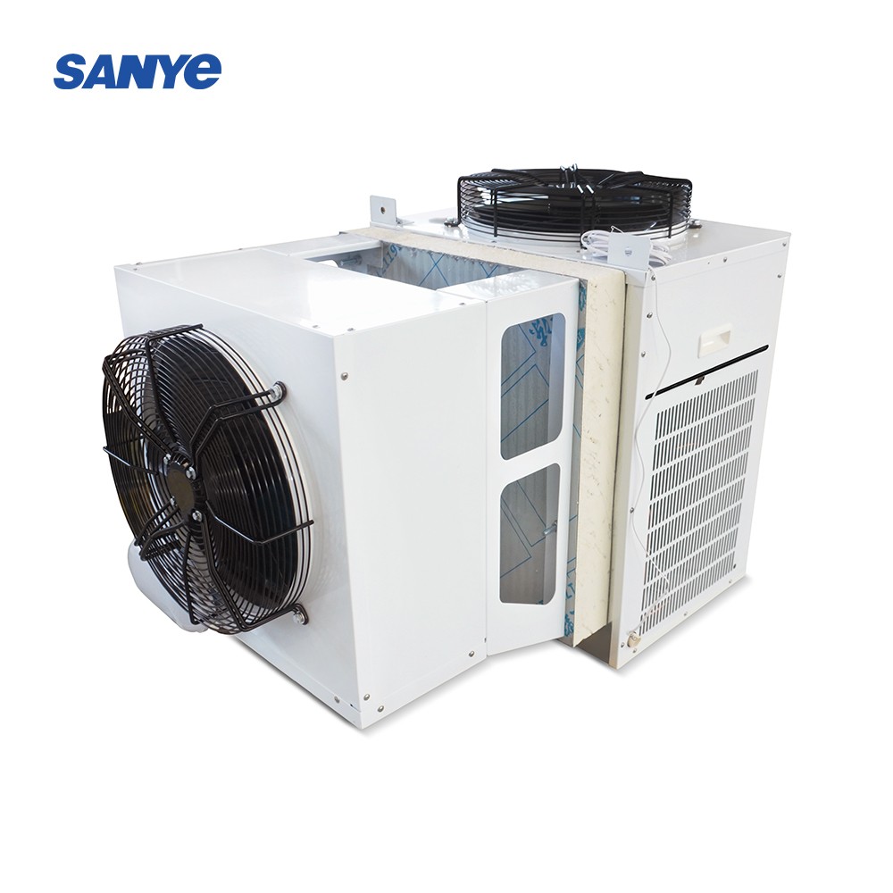 2-3HP Monoblock Freezer Condensing Unit Wall Mounted Walk In Cooler Refrigeration Unit Portable Compressor Refrigeration Unit
